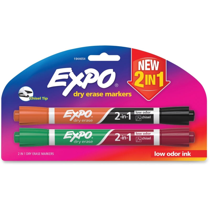 Expo Dual 2-in-1 Dry Erase Markers 1944654 SAN1944654