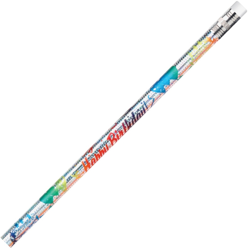 Moon Products Happy Birthday Themed Pencils 7500B MPD7500B
