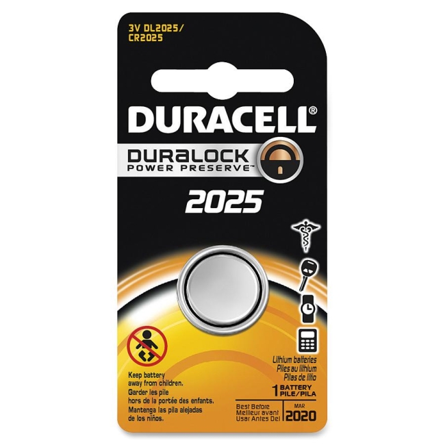 Duracell Lithium General Purpose Battery DL2025BPK DURDL2025BPK