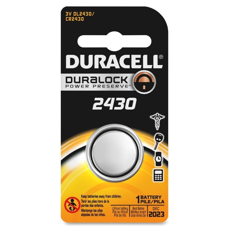 Duracell Lithium General Purpose Battery DL2430BPK DURDL2430BPK
