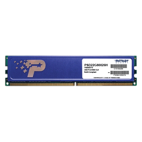 Patriot Memory Signature 2GB DDR2 SDRAM Memory Module PSD22G80026H