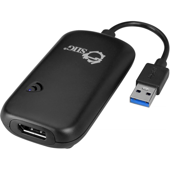 SIIG USB 3.0 to DisplayPort 4K Ultra HD Adapter JU-DP0111-S1