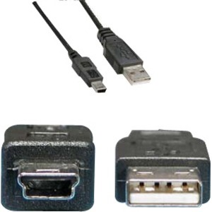 Unirise USB Data Transfer Cable USB-ABMN-06F