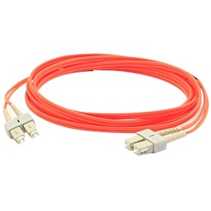 AddOn 9m Multi-Mode Fiber (MMF) Duplex SC/SC OM1 Orange Patch Cable ADD-SC-SC-9M6MMF