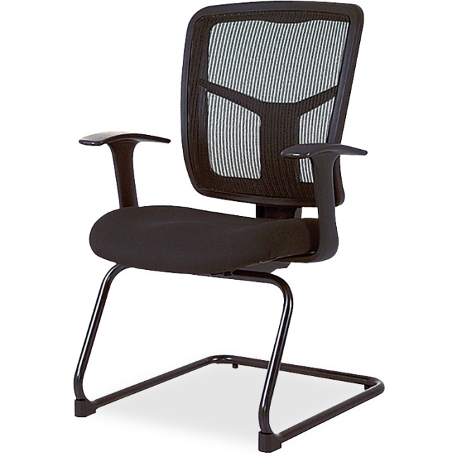 Lorell 86000 Series Mesh Side Arm Guest Chair 86202 LLR86202