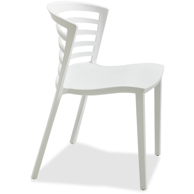 Safco Safco Entourage Stack Chair - Grass (qty. 4) 4359WH SAF4359WH