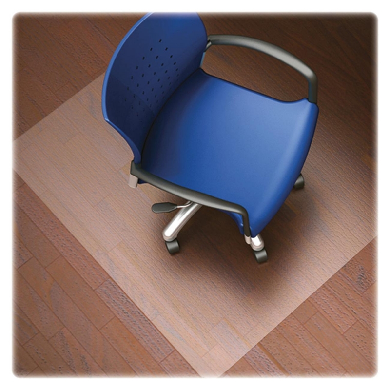 Lorell Nonstudded Design Hardwood Surface Chairmat 82825 LLR82825