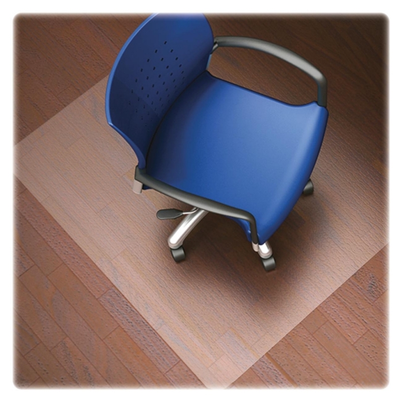 Lorell Nonstudded Design Hardwood Surface Chairmat 82826 LLR82826