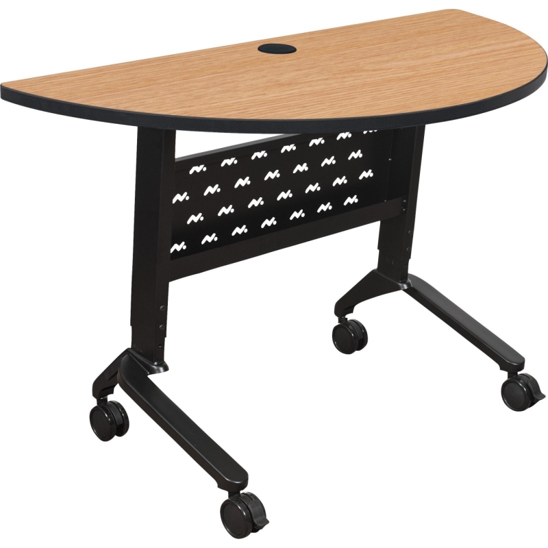 Balt Nido Height Adjustable Flipper Table - 4824 Half Round Table 902847928BK