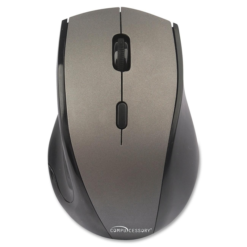 Compucessory Wireless Mouse, 2.4G, Gray 51556 CCS51556