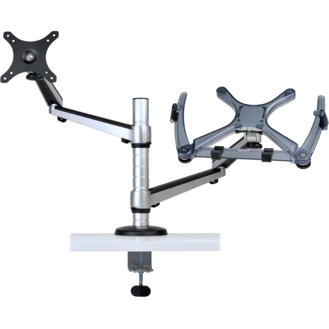 Tripp Lite Full Motion Dual Desk Clamp for 13 to 27" Monitors and Laptops up to 15 DDR1327NBMSC