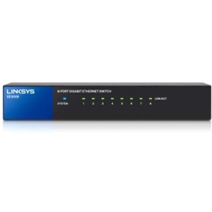Linksys Gigabit 8-Port Ethernet Switch SE3008