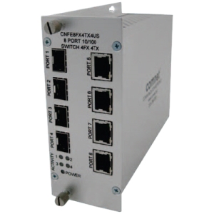 ComNet 10/100 Mbps Ethernet 8 Port Unmanaged Switch CNFE8FX4TX4US