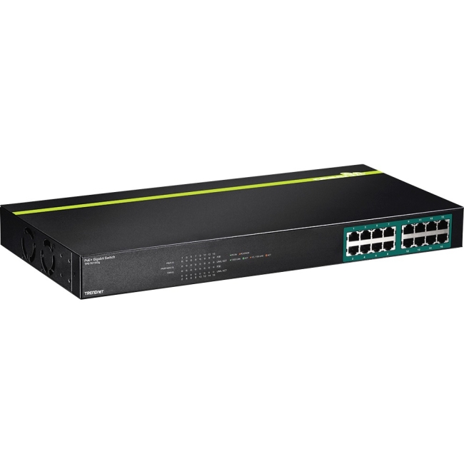 TRENDnet 16-Port Gigabit PoE+ Switch TPE-TG160G