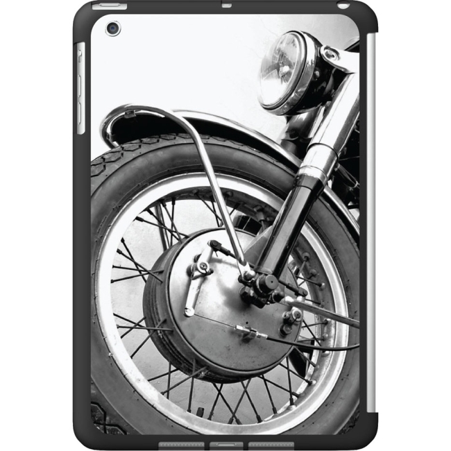 OTM iPad Mini Black Matte Case Rugged Collection, Motorcycle IMV1BM-RGD-03