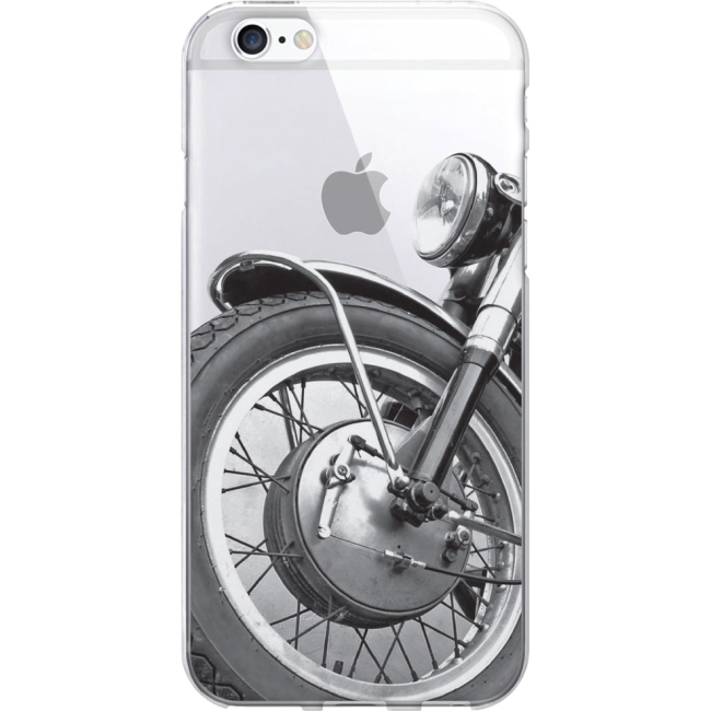 OTM iPhone 6 Clear Case Rugged Collection, Motorcycle IP6V1CLR-RGD-03