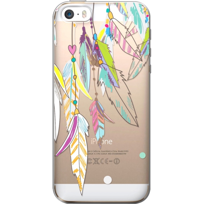 OTM iPhone 5 Clear Case Hipster Collection, Color Dream Catcher IP5V1CLR-HIP-09