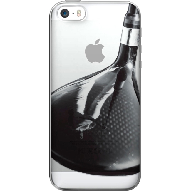OTM iPhone 5 Clear Case Rugged Collection, Golf Club IP5V1CLR-RGD-04