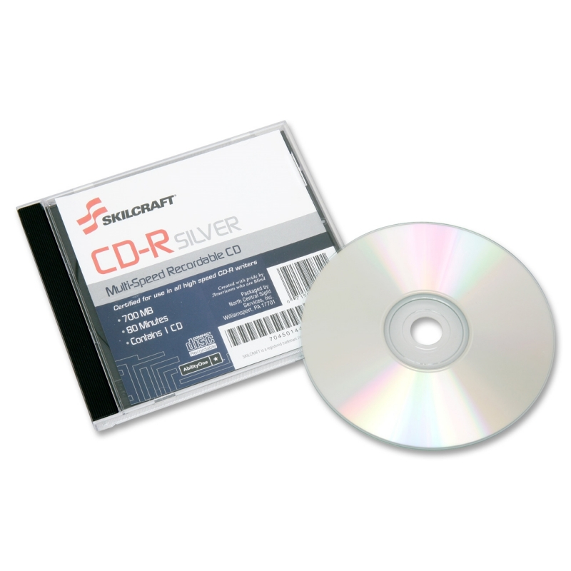 SKILCRAFT CD Recordable Media 4445160 NSN4445160