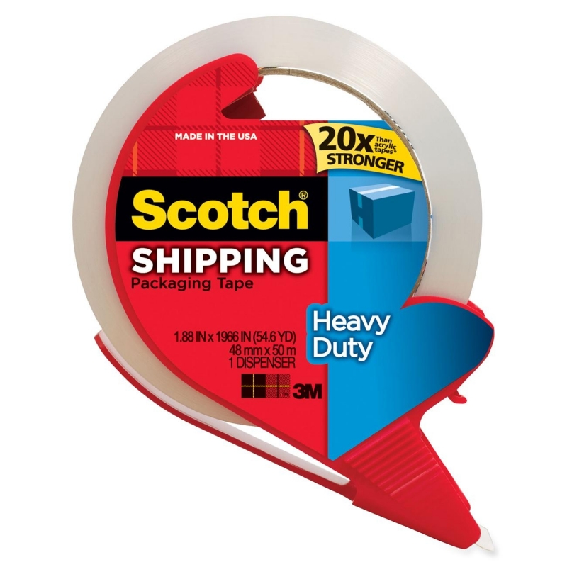Scotch Premium Performance Packaging Tape 3850RD MMM3850RD