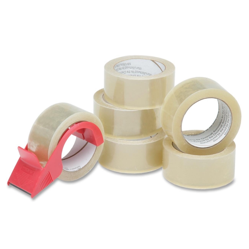 SKILCRAFT Packaging Tape with Dispenser 7510015796873 NSN5796873 7510-01-579-6873