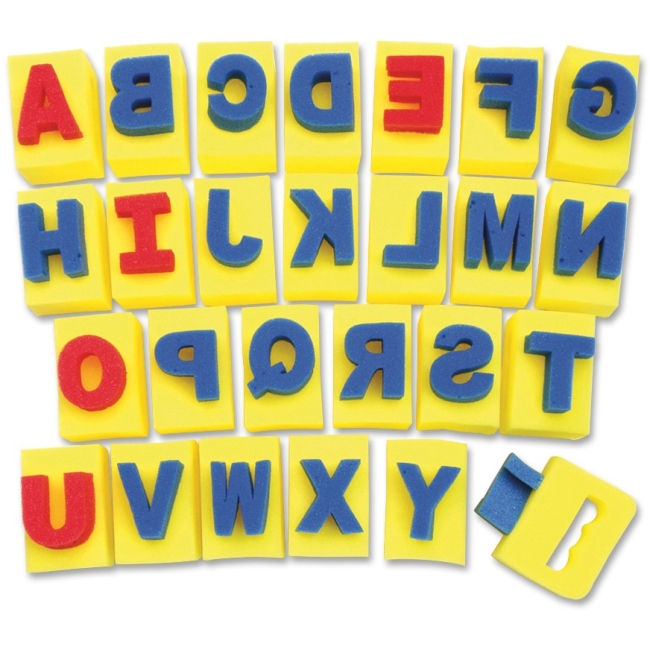 ChenilleKraft Sponge A-Z Letters 9087 CKC9087