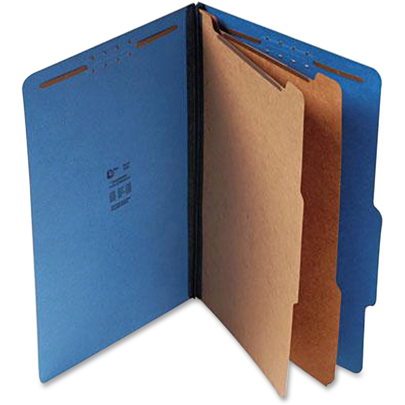 SJ Paper Standard 6-sectn Color Classifctn Folders S61403 SJPS61403