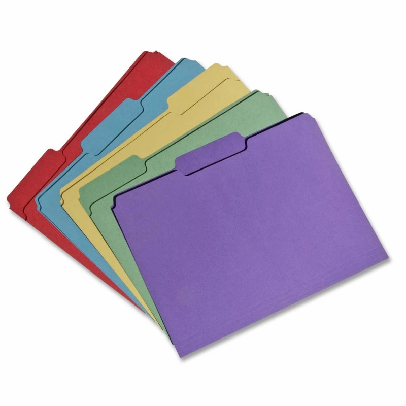 SKILCRAFT Recycled Single-ply Top Tab File Folder 7530-01-566-4138 NSN5664138
