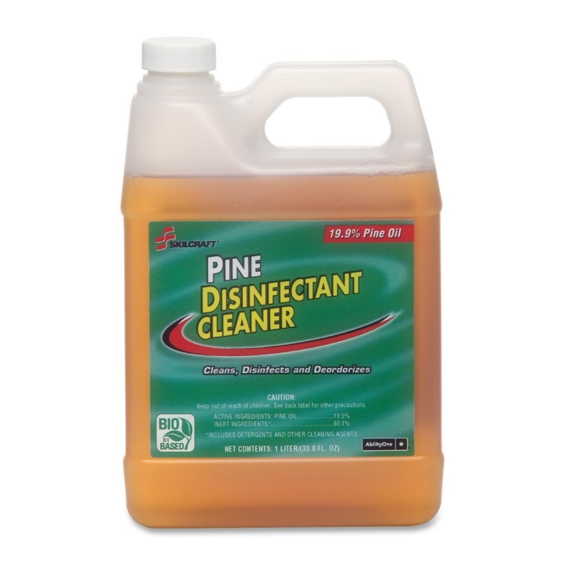 SKILCRAFT Pine Disinfectant Detergent 6840-01-342-4143 NSN3424143