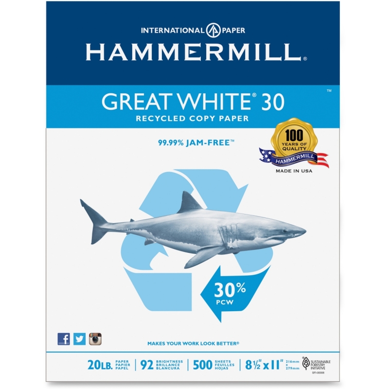 Hammermill Recycled Copy Paper 86700PL HAM86700PL