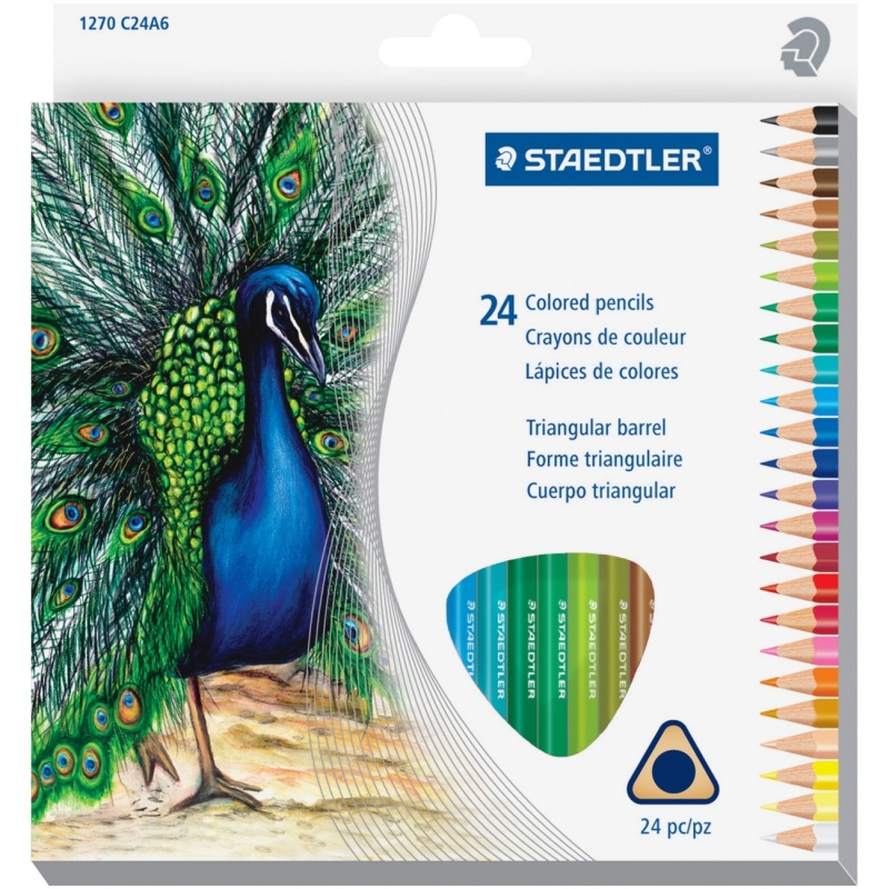 Staedtler Tradition Colour Pencil Set 1270C24A6 STD1270C24A6