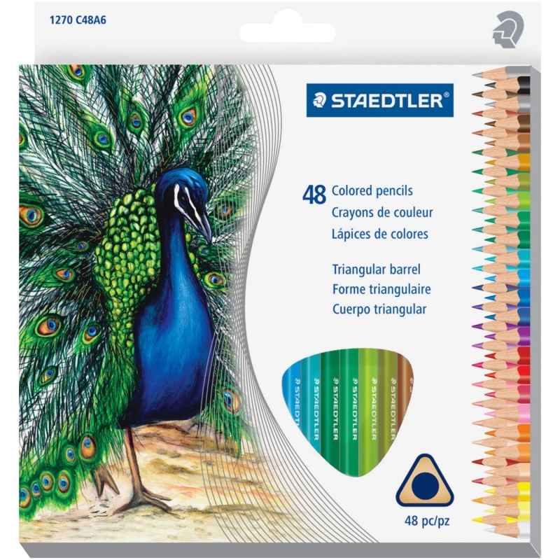 Staedtler Tradition Colour Pencil Set 1270C48A6 STD1270C48A6