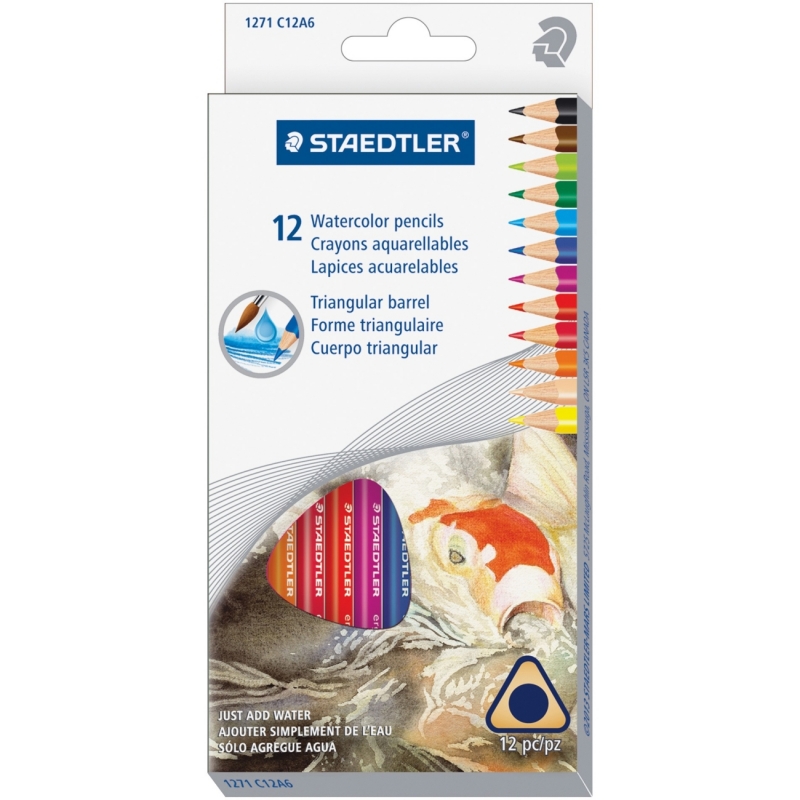 Staedtler Watercolour Pencils Set 1271C12A6 STD1271C12A6