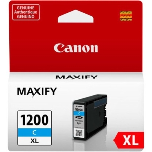Canon Cyan Pigment Ink Tank 9196B001 PGI-1200 XL