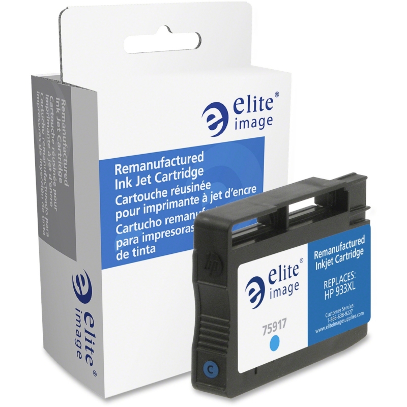 Elite Image Remanufactured High Yield Ink Cartridge Alternative For HP 933XL (CN054AN) 75917 ELI75917