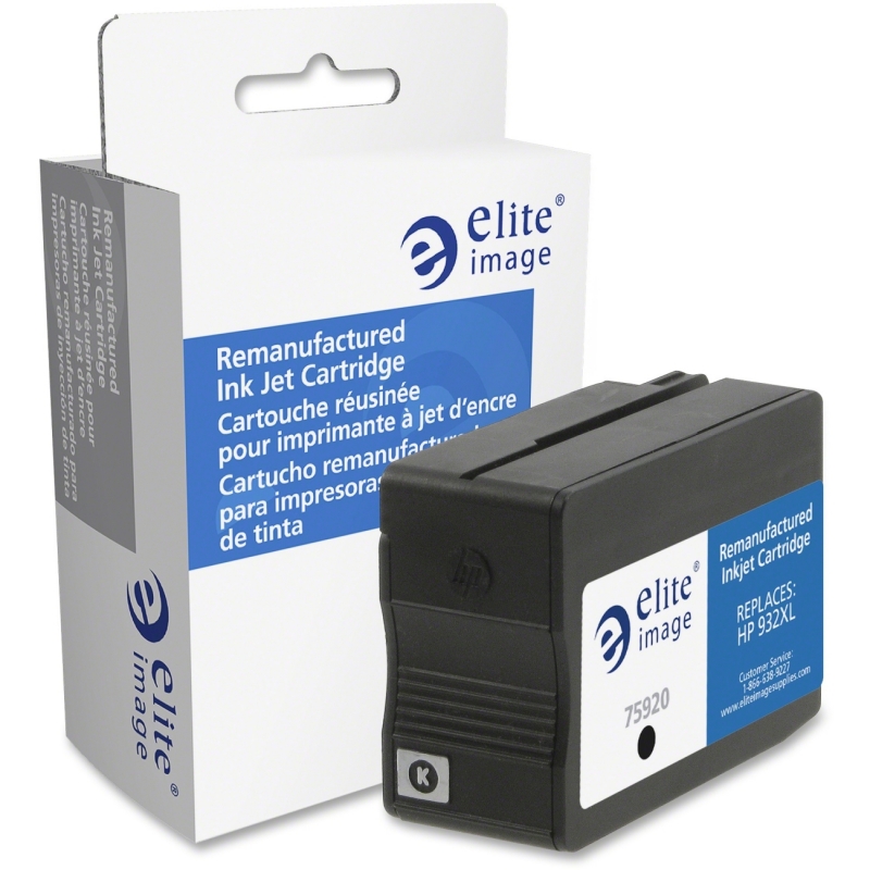 Elite Image Remanufactured High Yield Ink Cartridge Alternative For HP 932XL (CN055AN) 75920 ELI75920