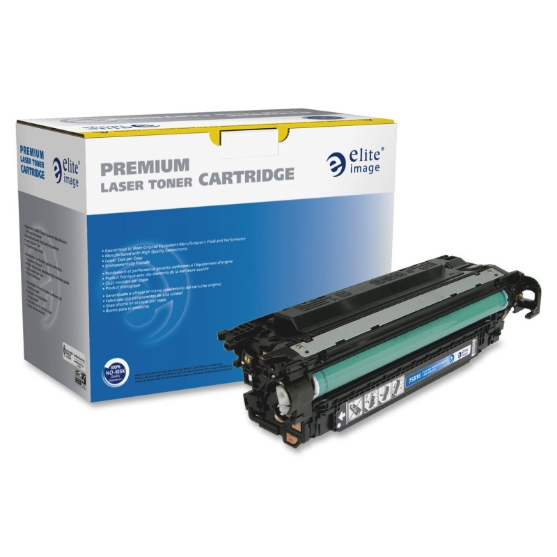 Elite Image Remanufactured High Yield Toner Cartridge Alternative For HP 507X (CE400X) 75816 ELI75816