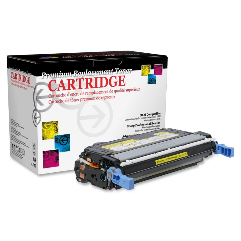West Point Remanufactured Toner Cartridge Alternative For HP 642A (CB402A) 115529P WPP115529P