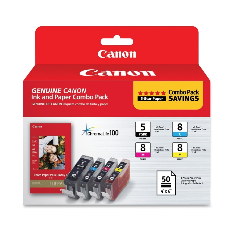 Canon Color Combo Pack PGI5/CLI8CMY CNMPGI5CLI8CMY
