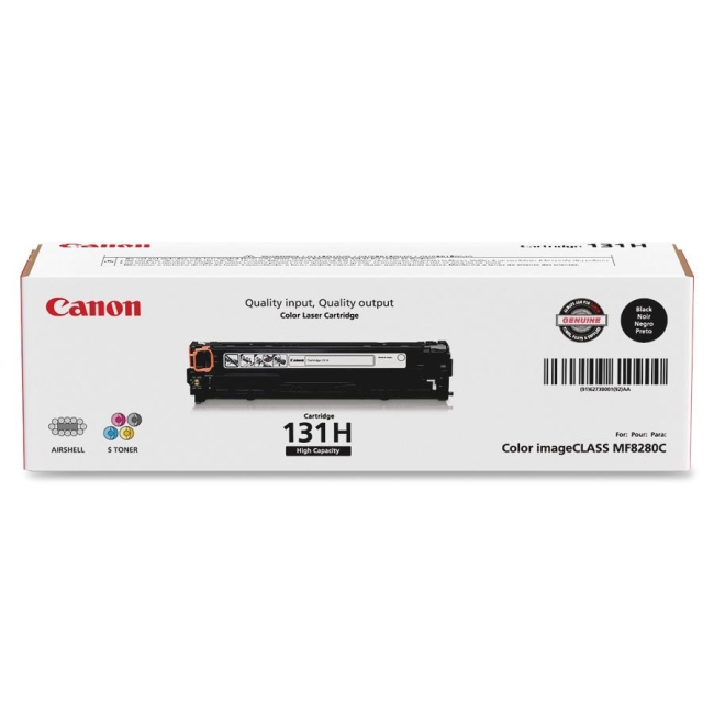 Canon Laser Printer Toner Cartridge CRTDG131HYBK CNMCRTDG131HYBK 131