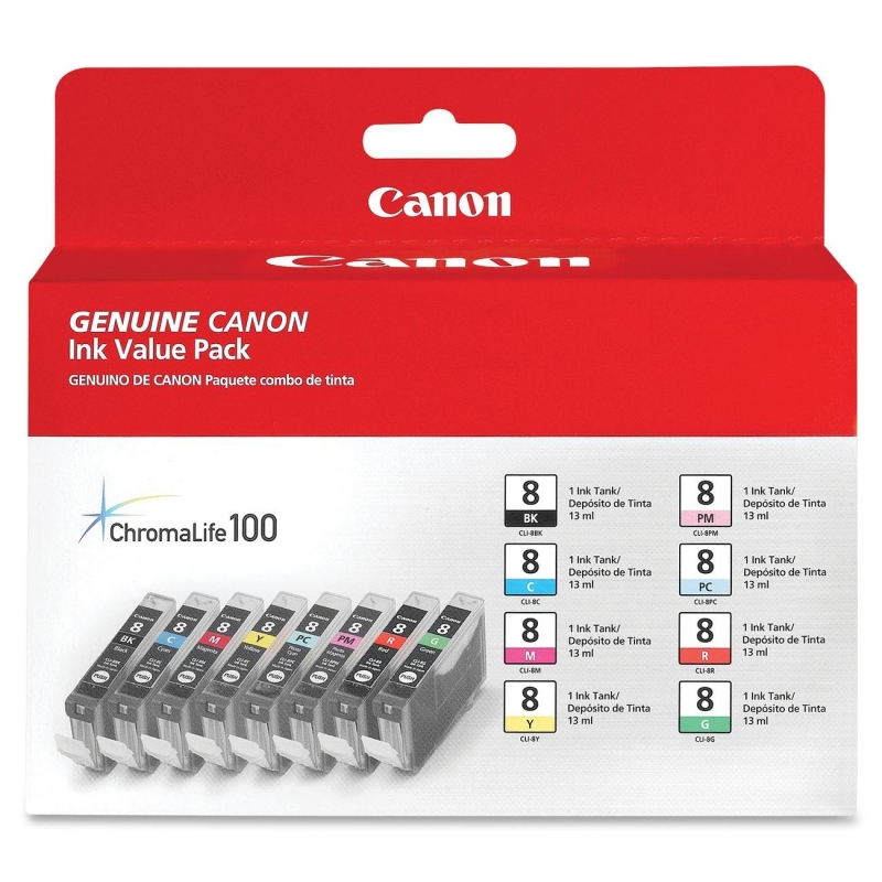 Canon 8 Color Multipack CLI88COLORS CNMCLI88COLORS CLI-8