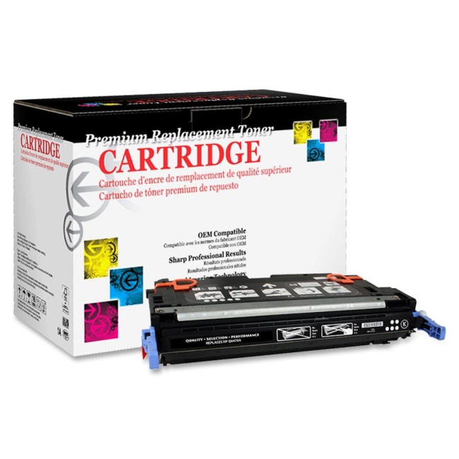 West Point Remanufactured Toner Cartridge Alternative For HP 501A (Q6470A) 200081P WPP200081P