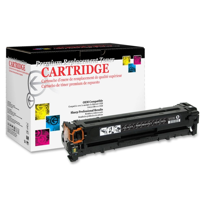 West Point Remanufactured Toner Cartridge Alternative For HP 125A (CB540A) 200122P WPP200122P