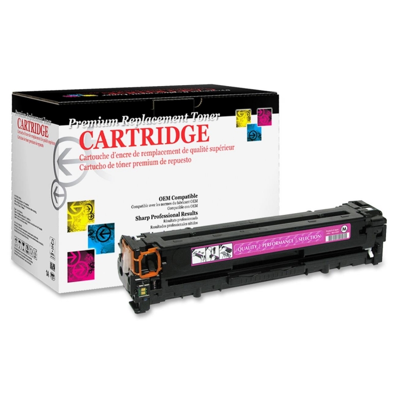 West Point Remanufactured Toner Cartridge Alternative For HP 125A (CB543A) 200125P WPP200125P