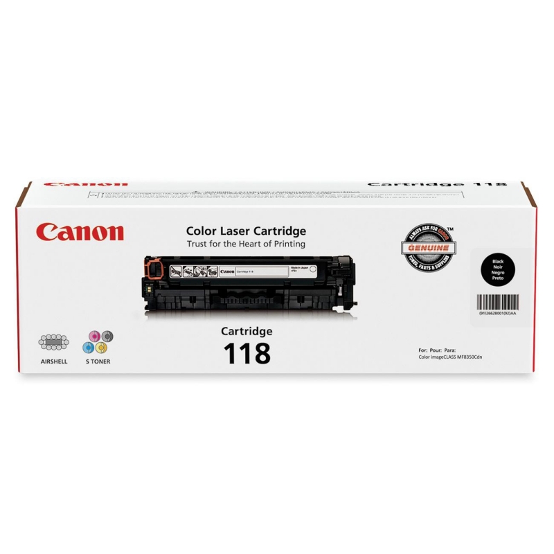 Canon Toner Cartridge CRTDG118-BK CNMCRTDG118BK