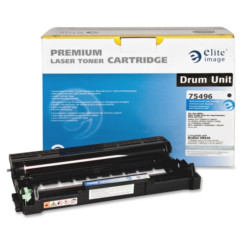 Elite Image Remanufactured Drum Cartridge Alternative For Brother DR420 75496 ELI75496