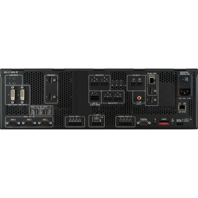 AMX 4x2 All-In-One Presentation Switchers (Multi-Format, HDMI Inputs) FG1905-09 DVX-2110HD