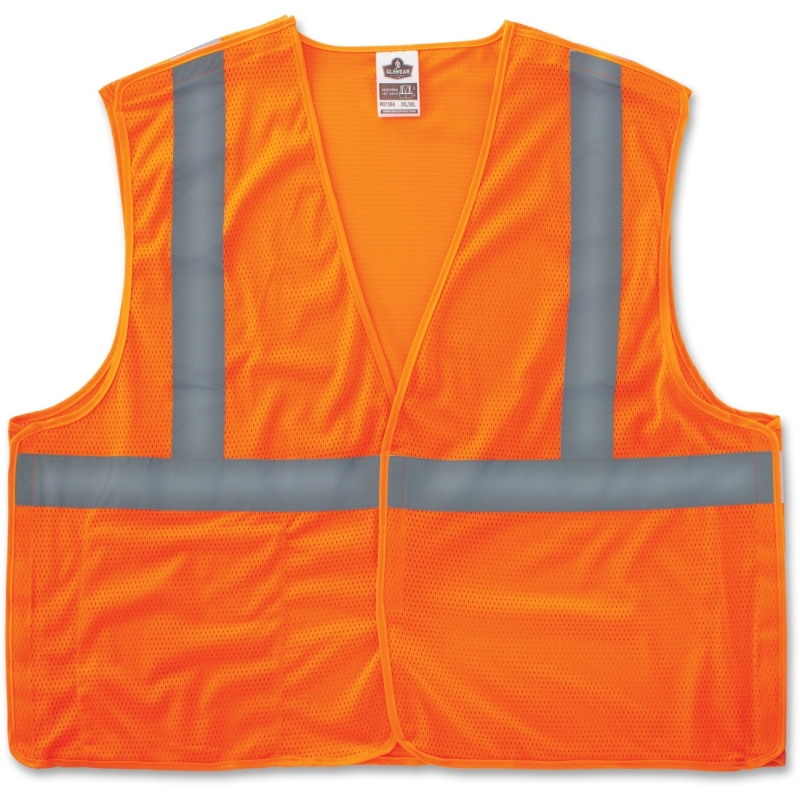 GloWear Orange Econo Breakaway Vest 21067 EGO21067 8215BA