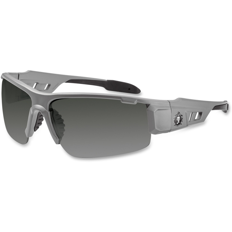 Ergodyne Smoke Lens/Gray Half Frame Safety Glasses 52130 EGO52130 Dagr