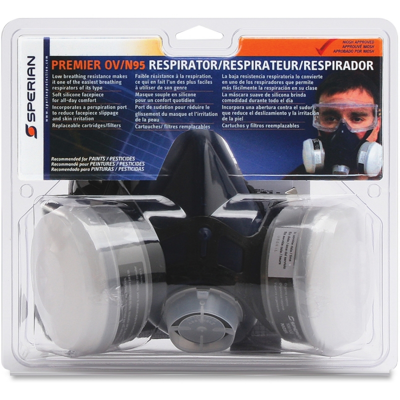 Sperian Premier OV/N95 Half Mask Respirator 5501N95L HWL5501N95L